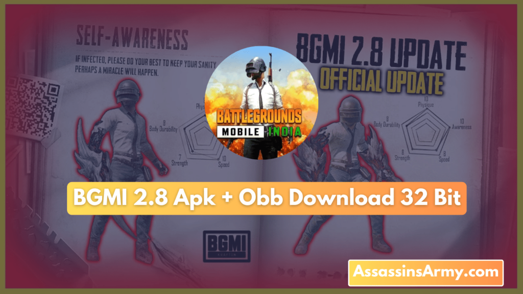 BGMI 2.8 Apk + Obb Download 32 Bit